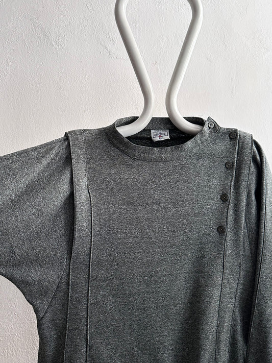 French gray sweatshirt