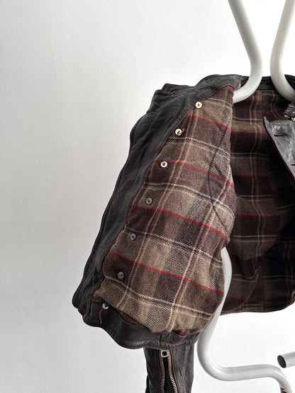 30s Motorcycle leather jkt