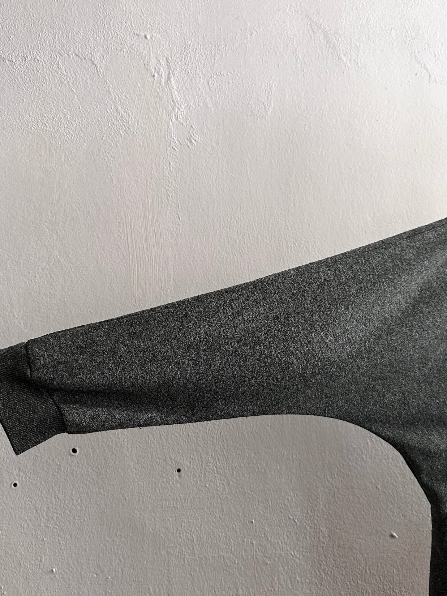 French gray sweatshirt