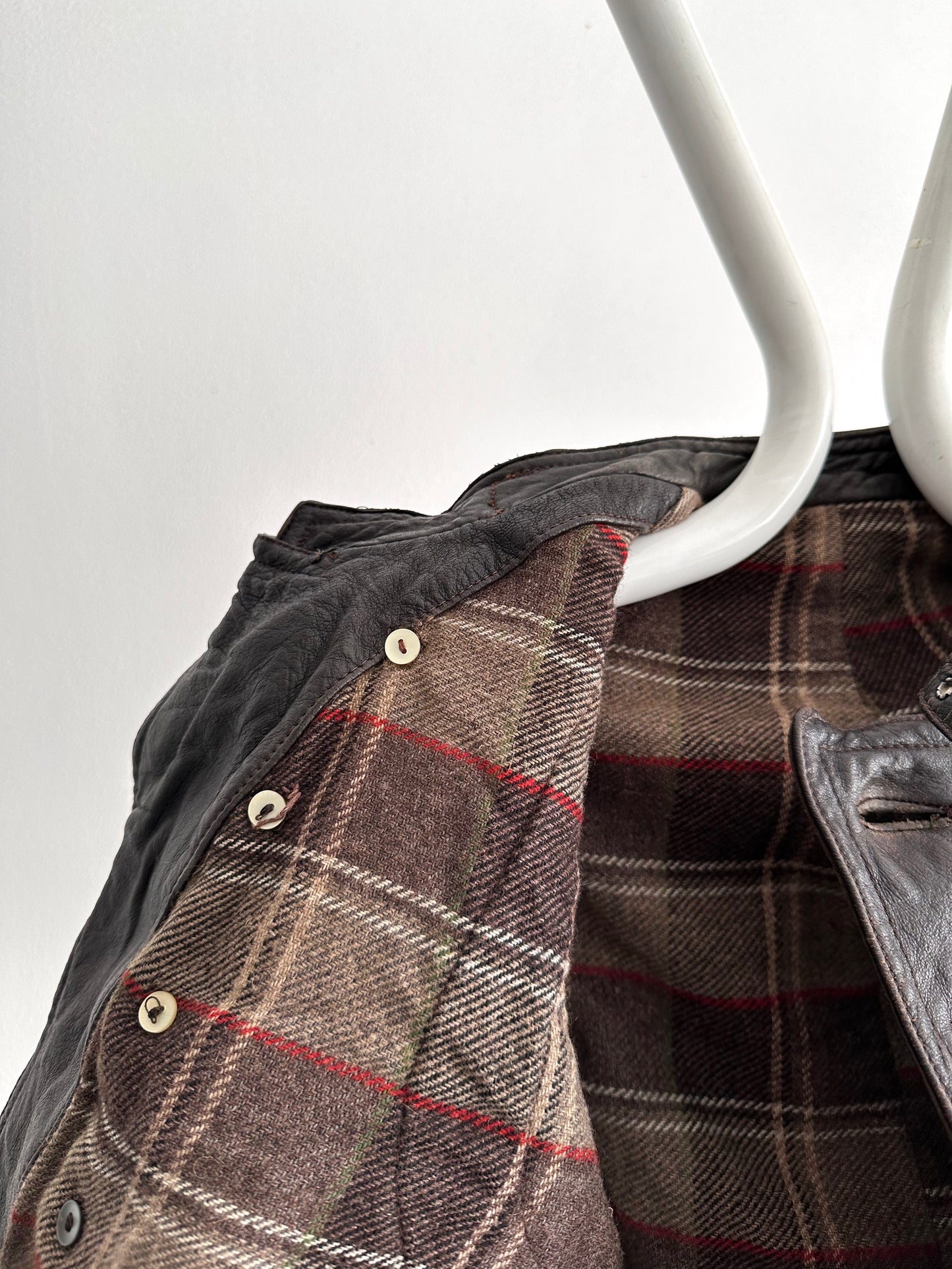 30s Motorcycle leather jkt