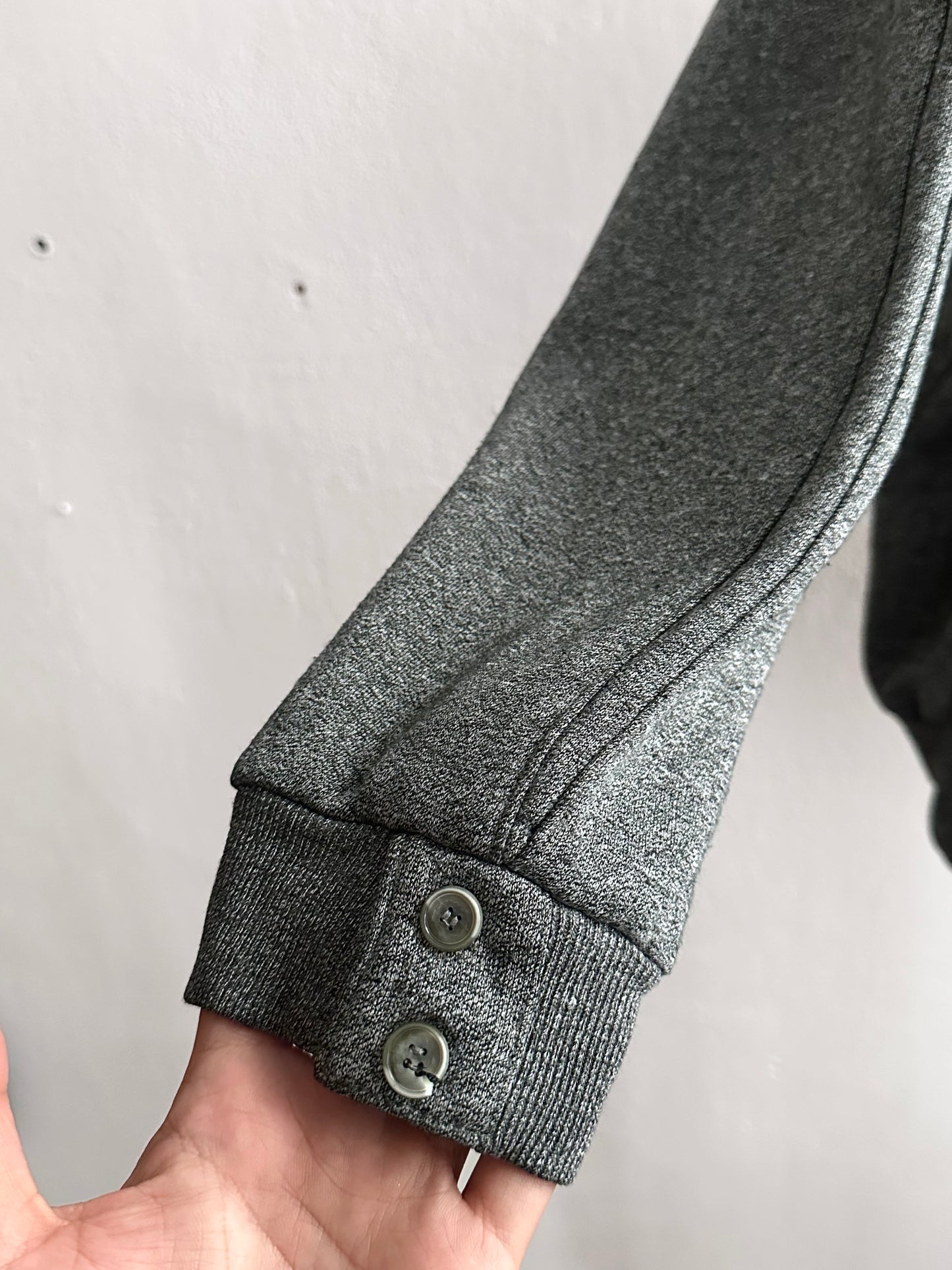 French gray sweatshirt
