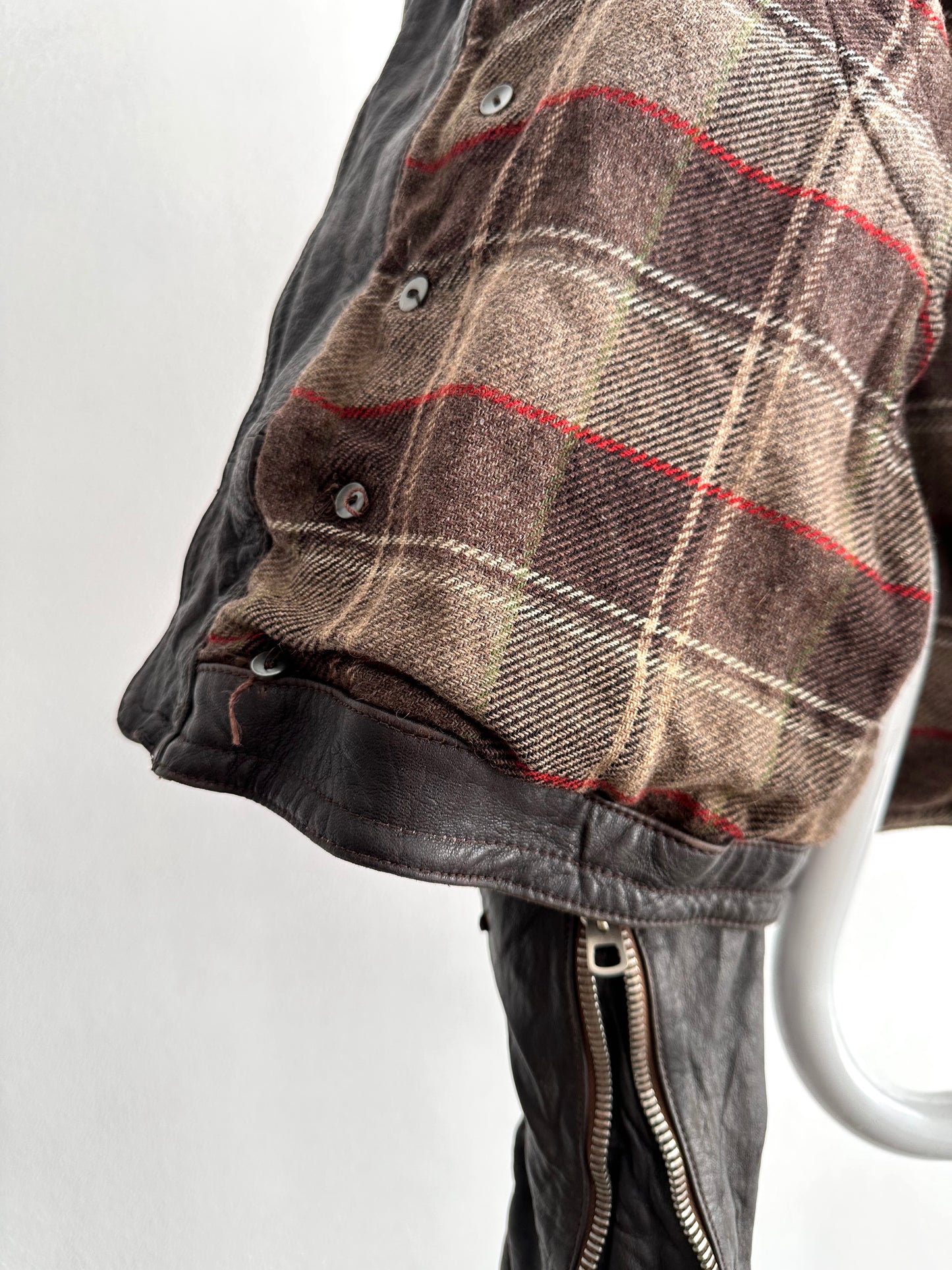 30s Motorcycle leather jkt