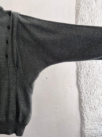 French gray sweatshirt