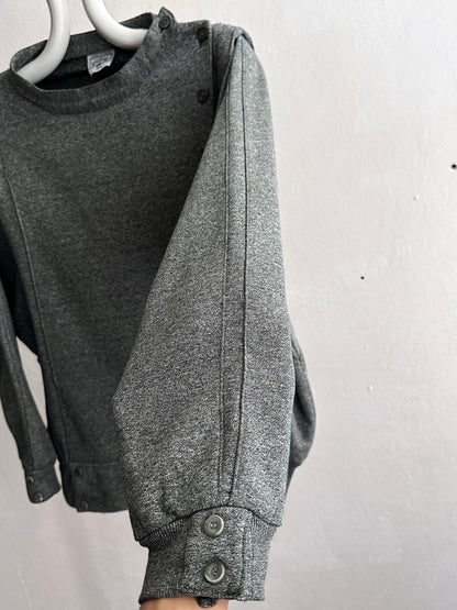 French gray sweatshirt