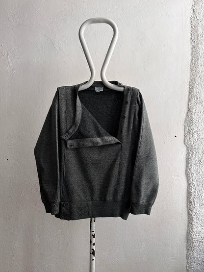 French gray sweatshirt