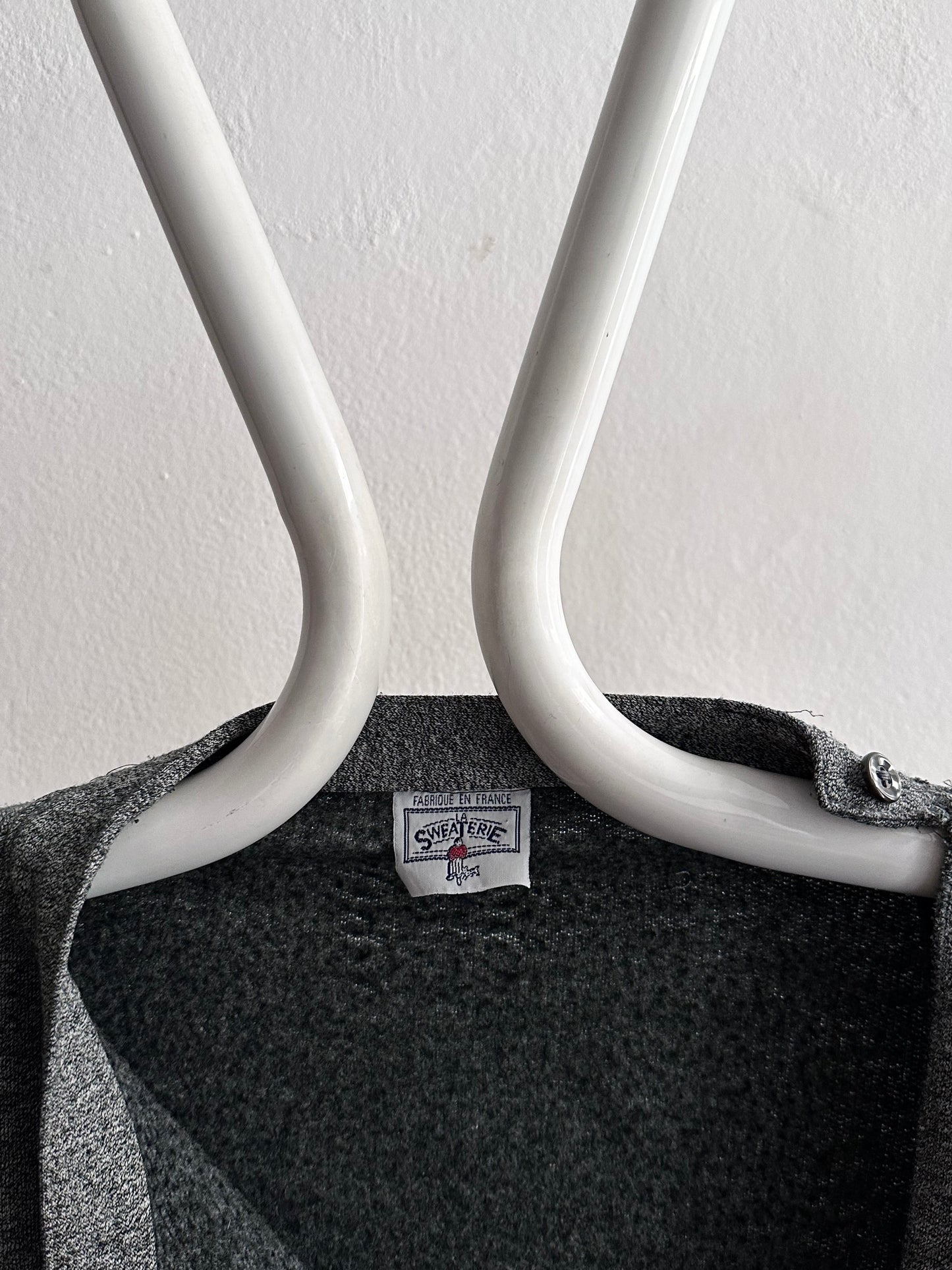 French gray sweatshirt