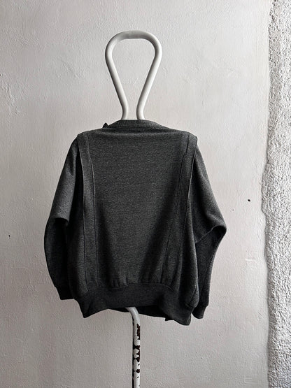 French gray sweatshirt