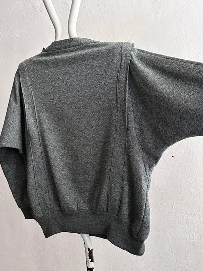 French gray sweatshirt