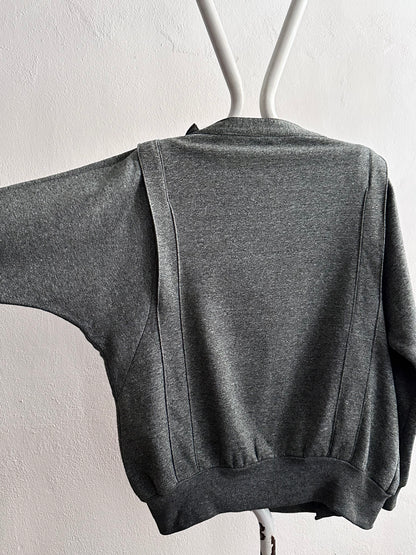 French gray sweatshirt