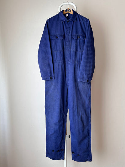 German work herringbone jumpsuit