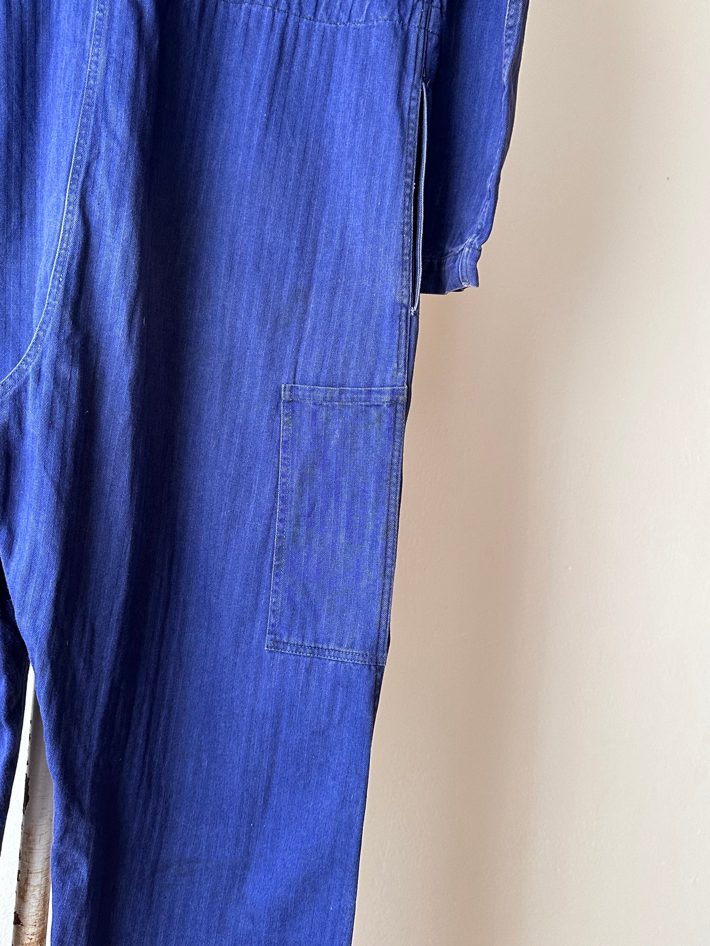 German work herringbone jumpsuit