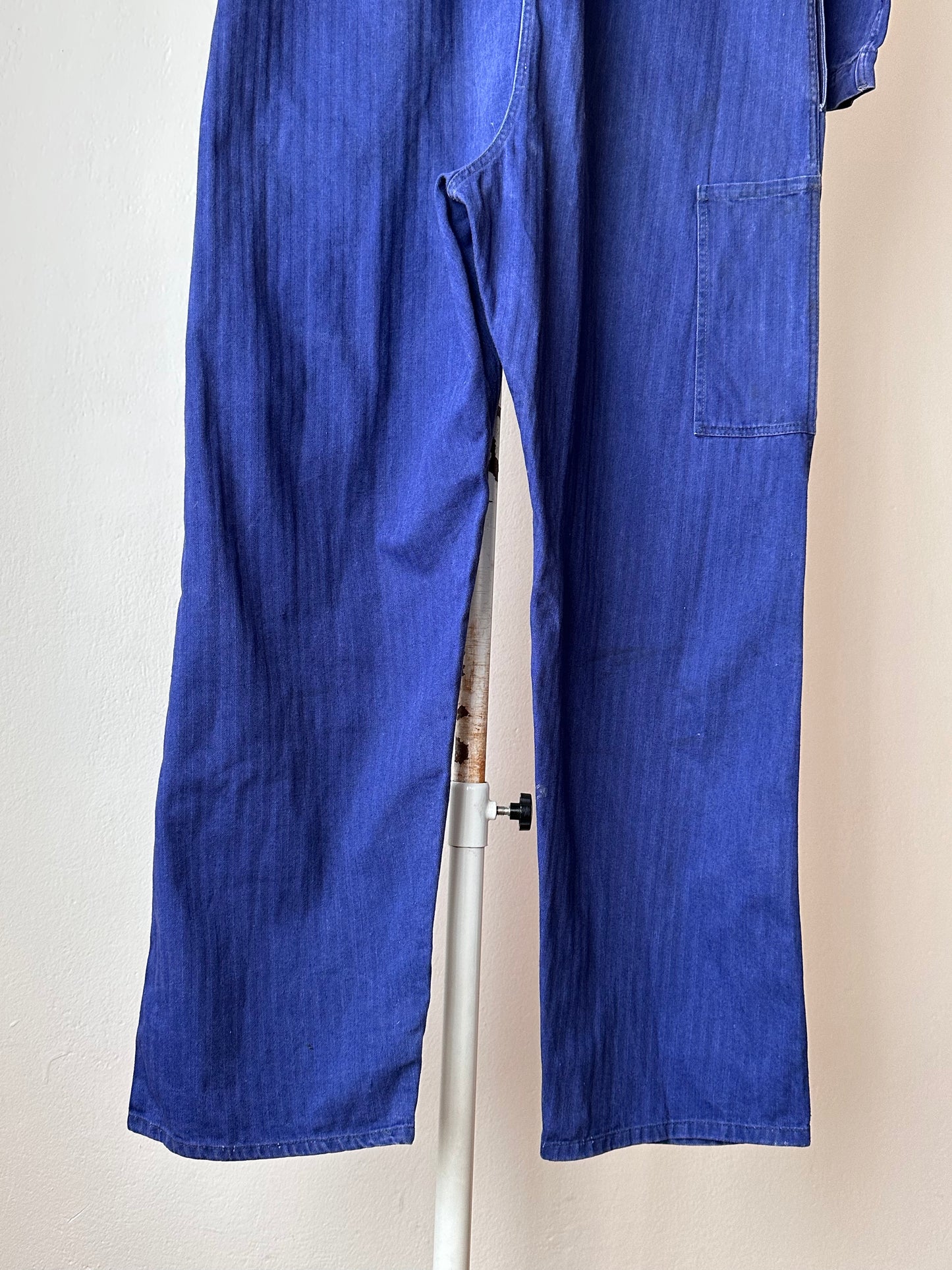 German work herringbone jumpsuit