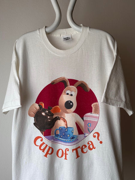 1989's 80's 90's 80年代 90年代 Wallace & Gromit ウォレス グルミット Vintage ヴィンテージ Tシャツ T-shirt Tee 古着 プラハ 古着屋 Praha Prague Vintage store ユーロ古着 ヨーロッパ古着