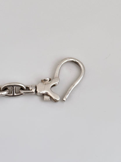 vintage HERMÉS Chaine d'Ancre keychain