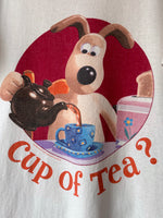 1989's 80's 90's 80年代 90年代 Wallace & Gromit ウォレス グルミット Vintage ヴィンテージ Tシャツ T-shirt Tee 古着 プラハ 古着屋 Praha Prague Vintage store ユーロ古着 ヨーロッパ古着