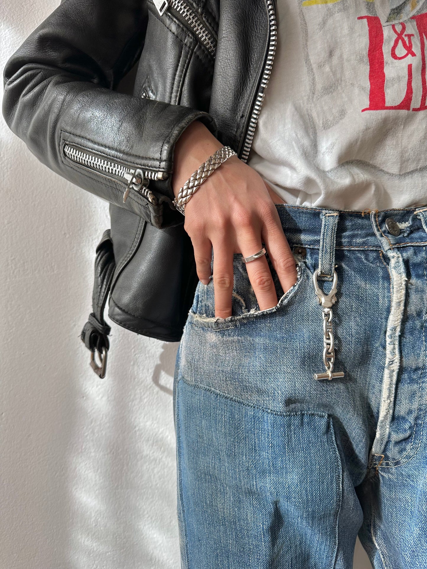 ヴィンテージ エルメス HERMES キーチェーン キーリング