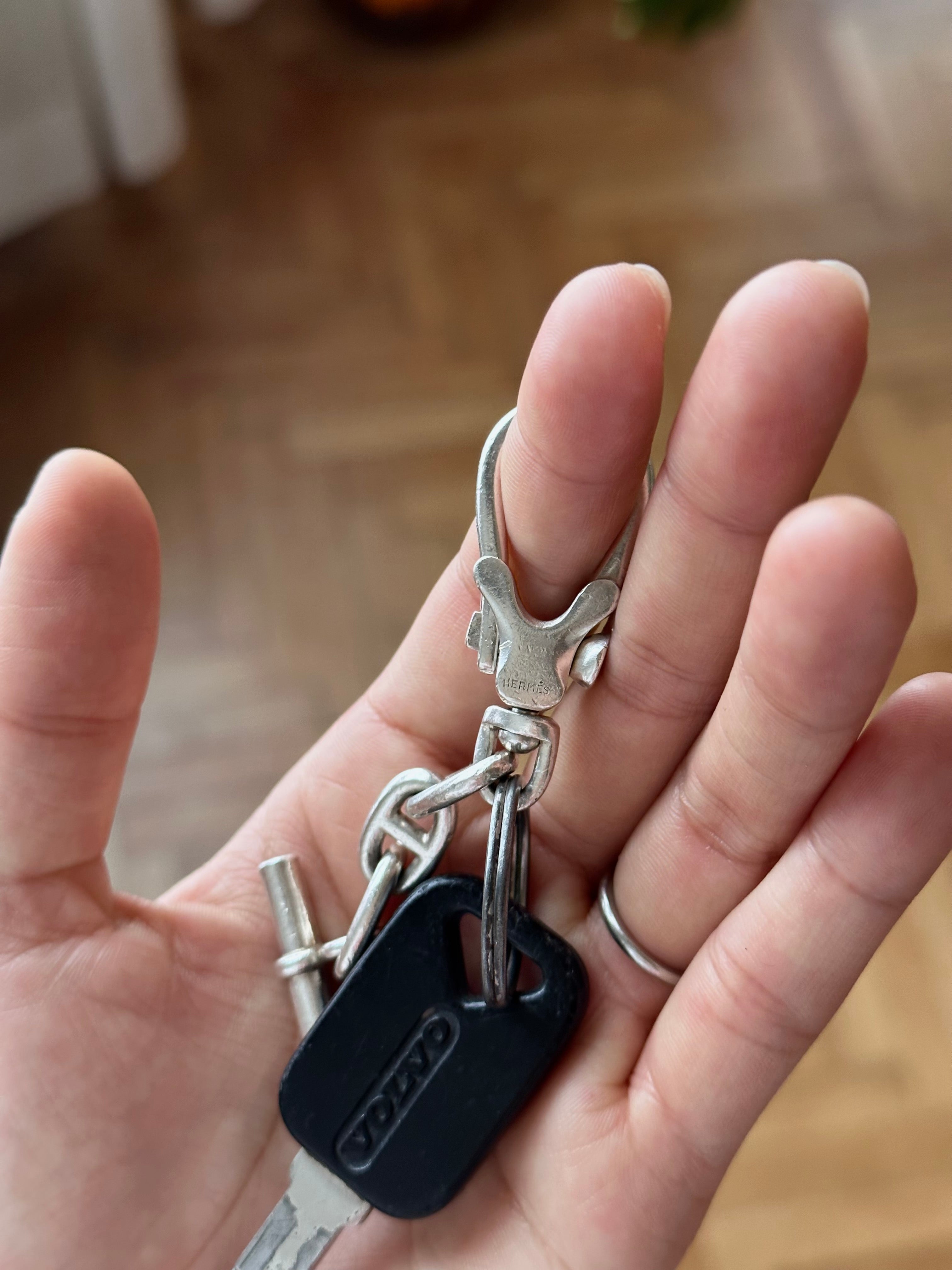 vintage HERMÉS Chaine d'Ancre keychain – TOTO