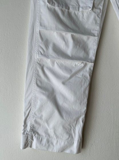 White cotton trousers - w34