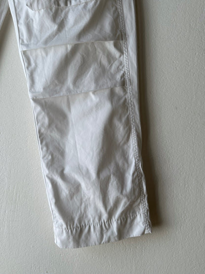 White cotton trousers - w34