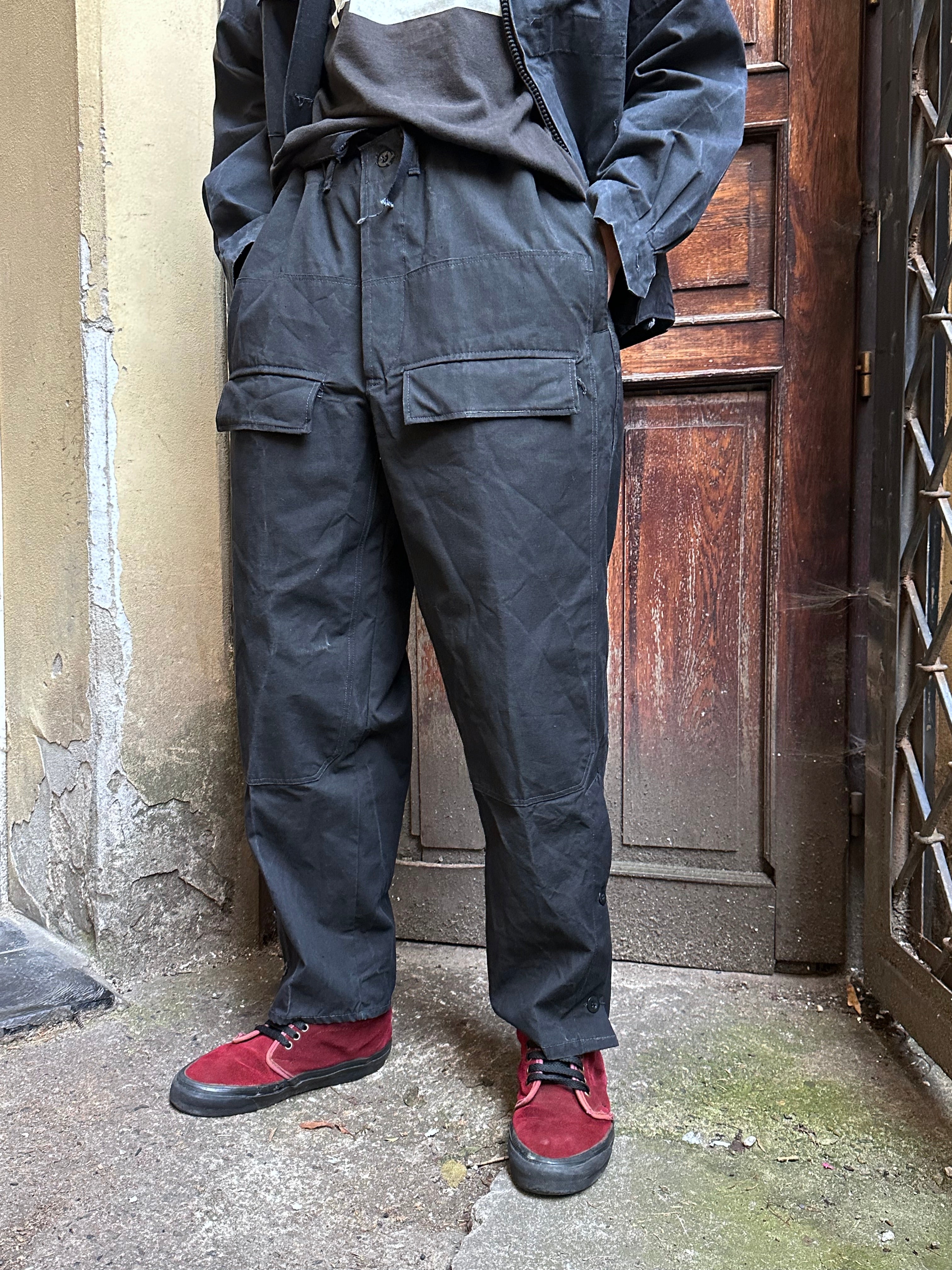 1978s Czechoslovakia Tank Crew Trousers - ~w40 – TOTO