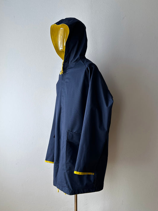 Vintage reversible rubberised coat