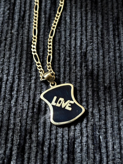 LOVE pendant necklace