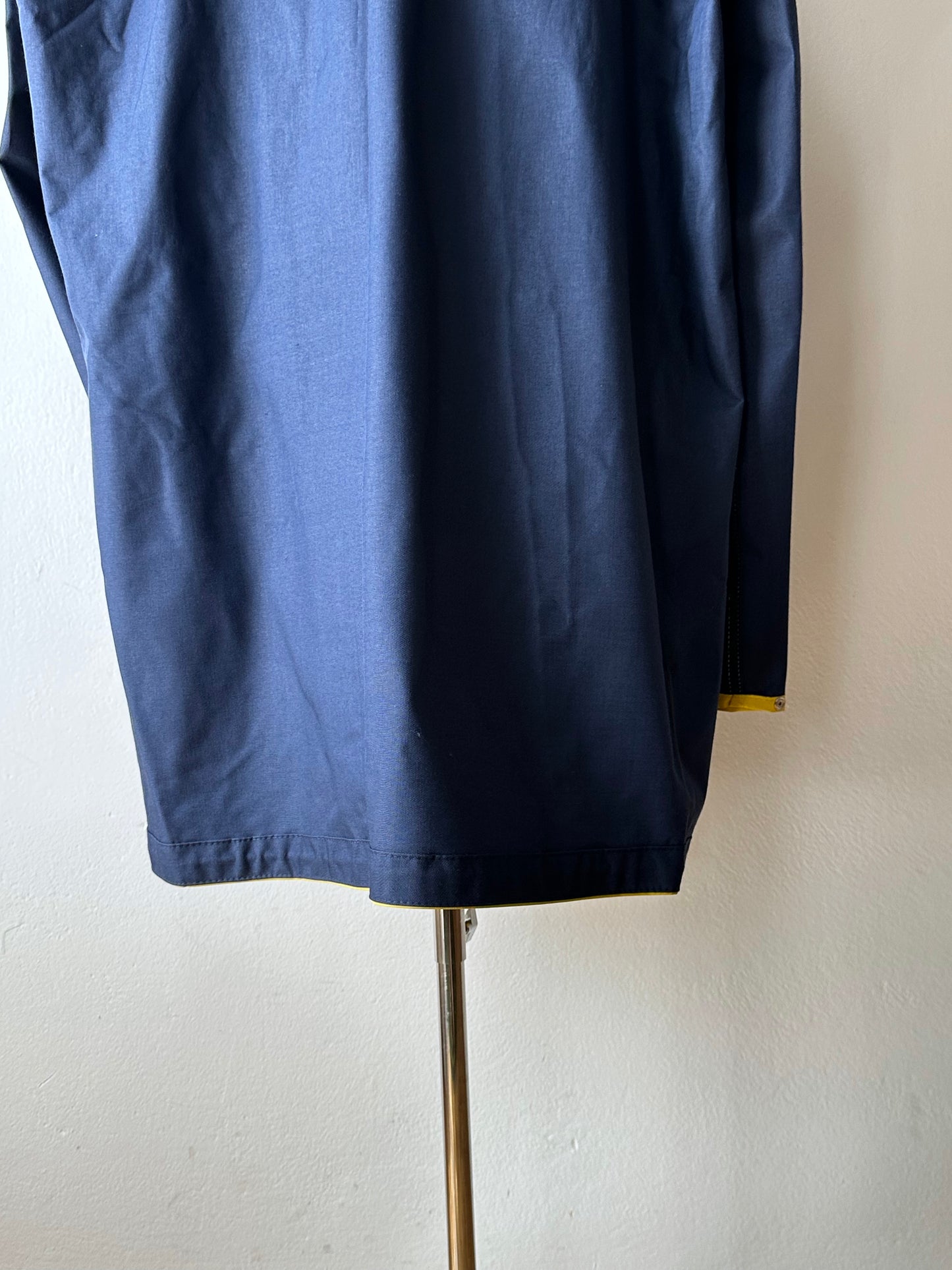 Vintage reversible rubberised coat