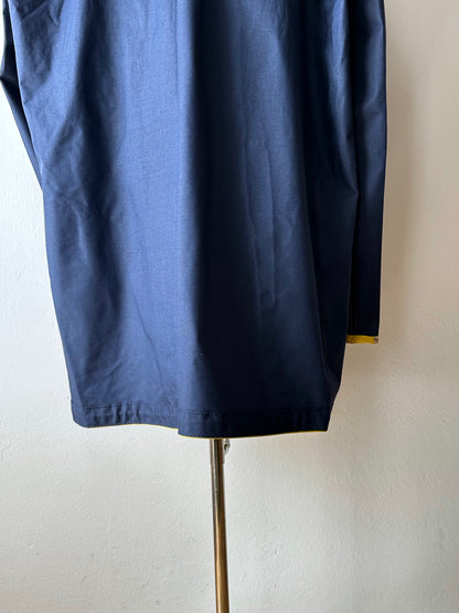 Vintage reversible rubberised coat