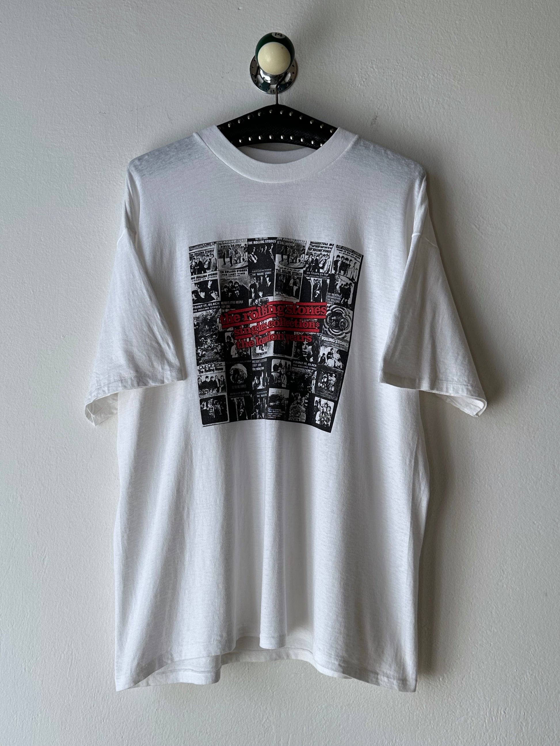 The Rolling Stones 炉ーリングストーンズ 89's 89s 89年 1980's Vintage Band T-shirt Tシャツ Tee バンド ヴィンテージ 80年代 Praha Toto 古着屋 プラハ 