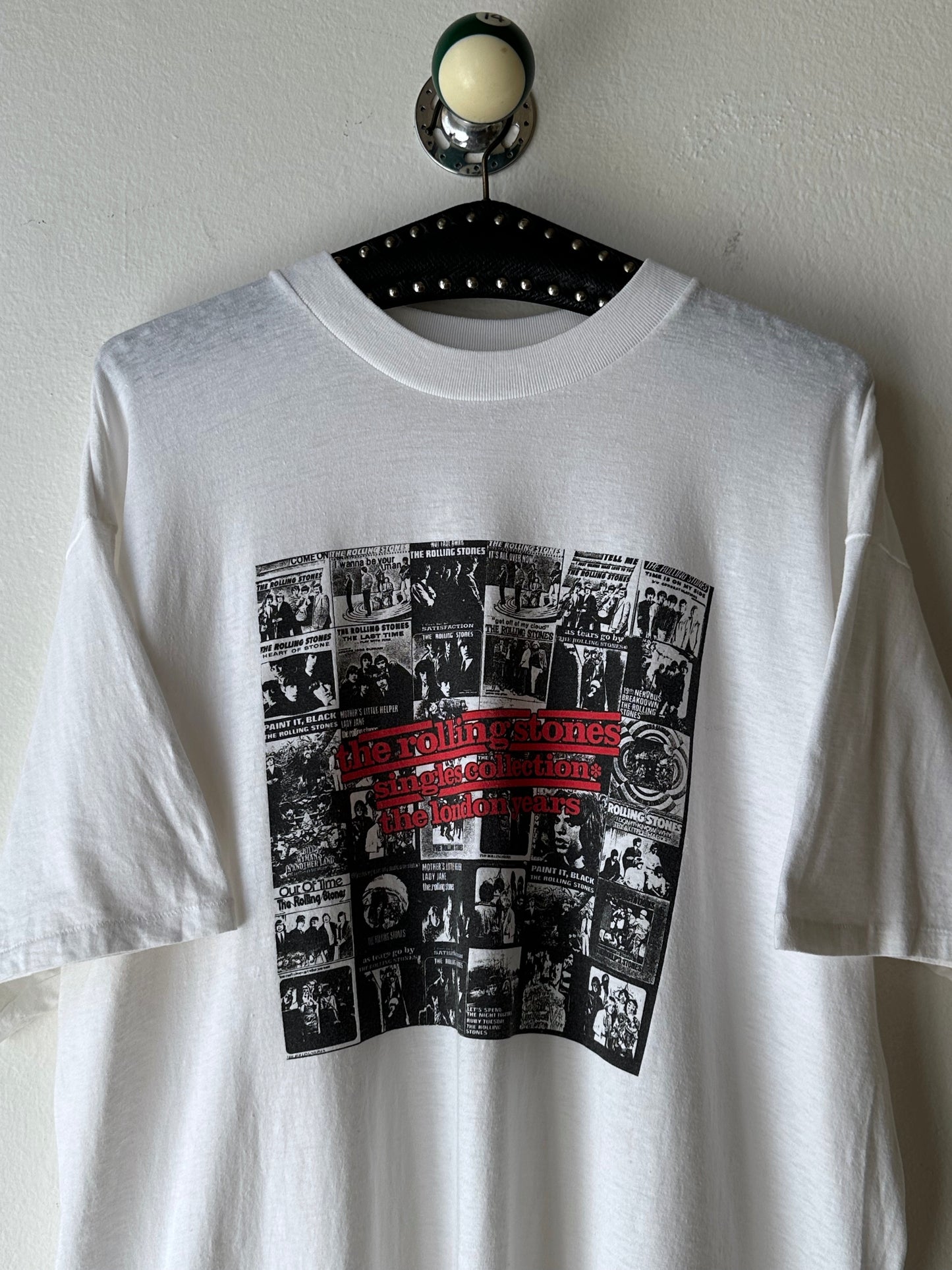 The Rolling Stones 炉ーリングストーンズ 89's 89s 89年 1980's Vintage Band T-shirt Tシャツ Tee バンド ヴィンテージ 80年代 Praha Toto 古着屋 プラハ 