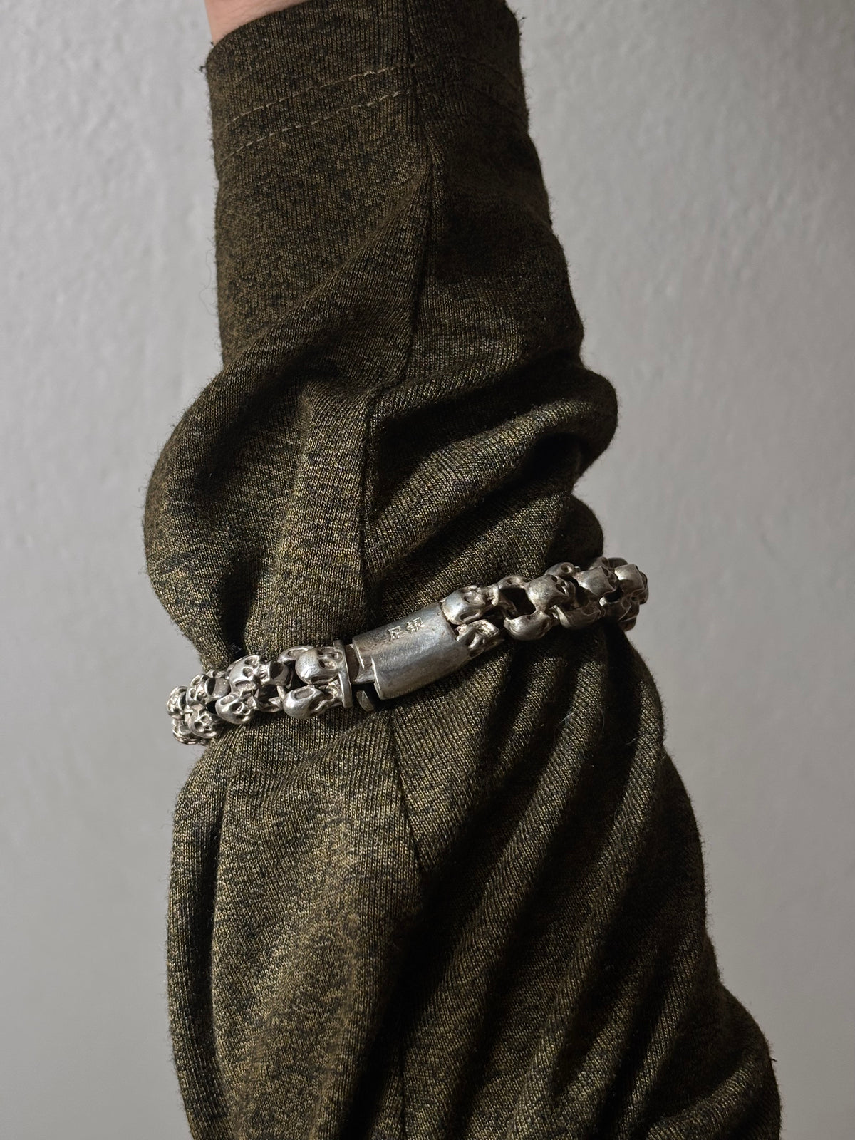 Tibetan skull bracelet