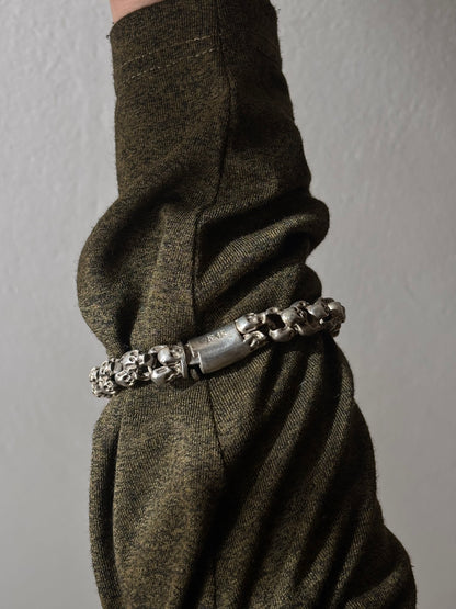 Tibetan skull bracelet