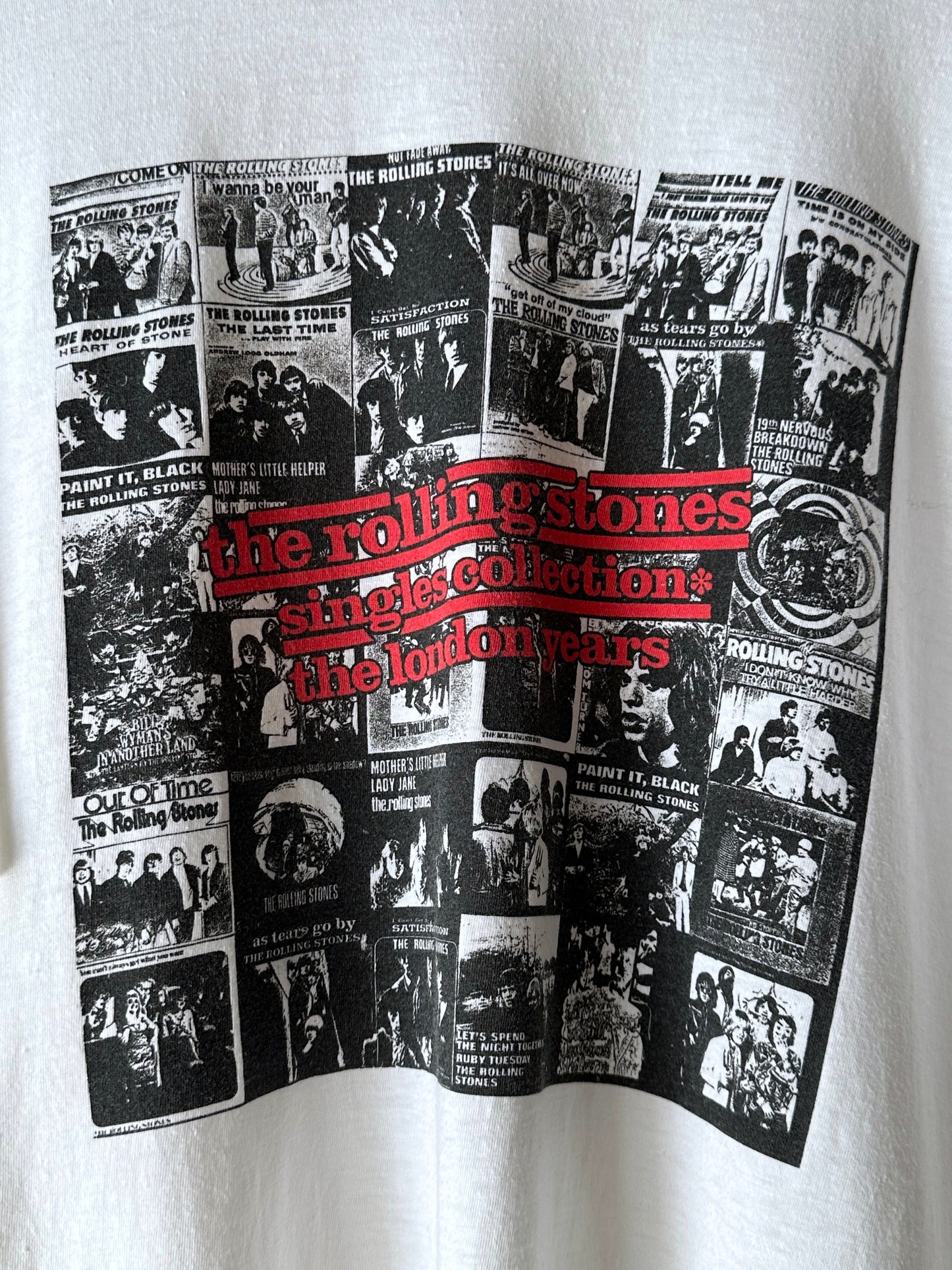 The Rolling Stones 炉ーリングストーンズ 89's 89s 89年 1980's Vintage Band T-shirt Tシャツ Tee バンド ヴィンテージ 80年代 Praha Toto 古着屋 プラハ 
