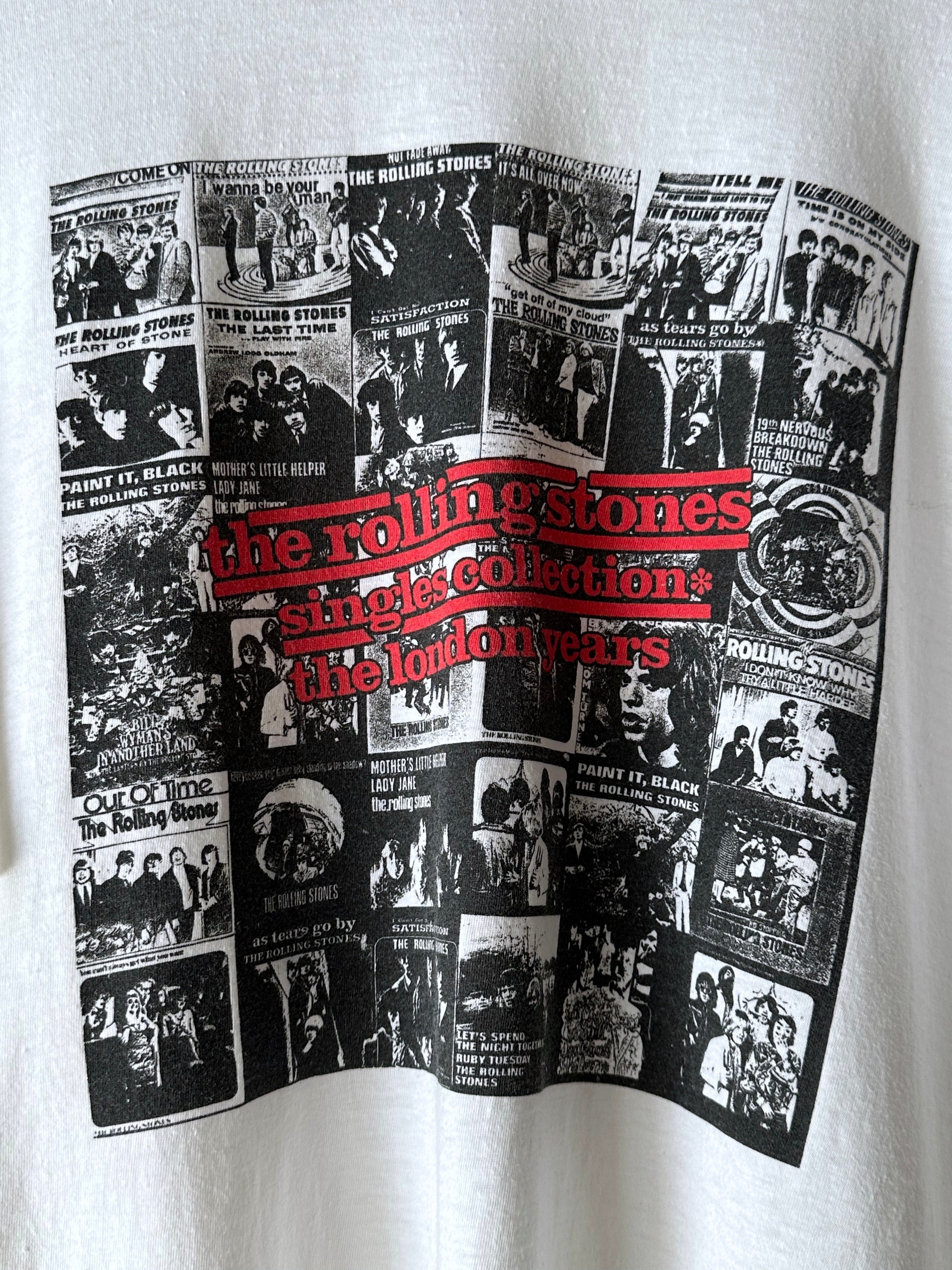 The Rolling Stones 炉ーリングストーンズ 89's 89s 89年 1980's Vintage Band T-shirt Tシャツ Tee バンド ヴィンテージ 80年代 Praha Toto 古着屋 プラハ 