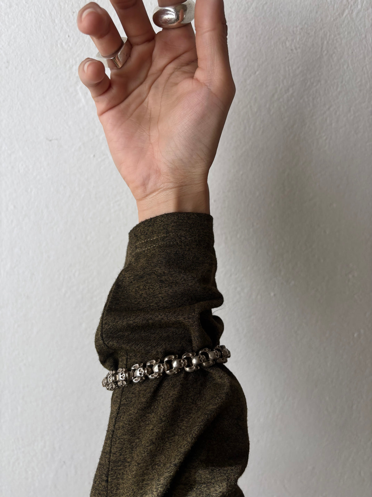 Tibetan skull bracelet
