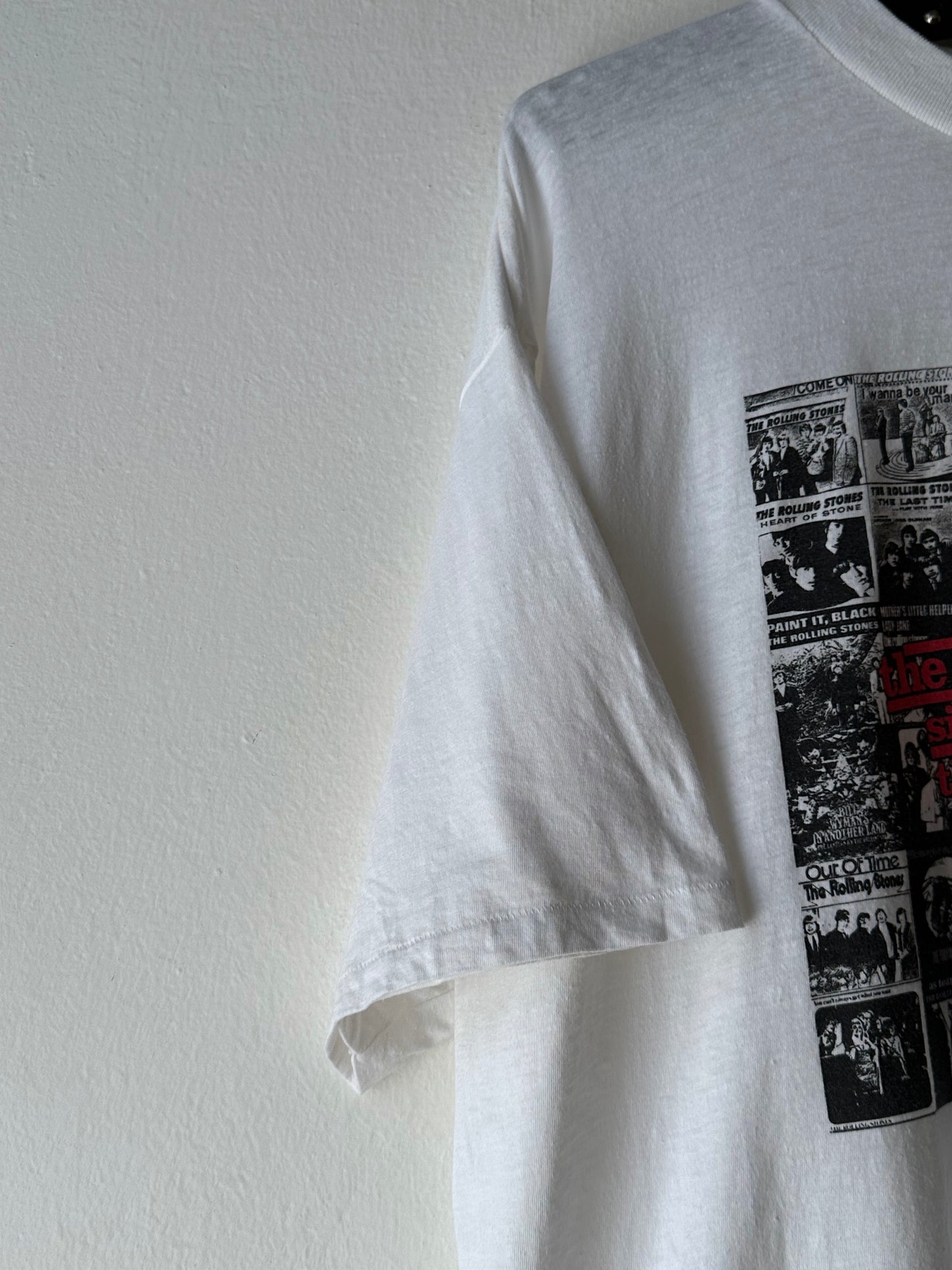 The Rolling Stones 炉ーリングストーンズ 89's 89s 89年 1980's Vintage Band T-shirt Tシャツ Tee バンド ヴィンテージ 80年代 Praha Toto 古着屋 プラハ 