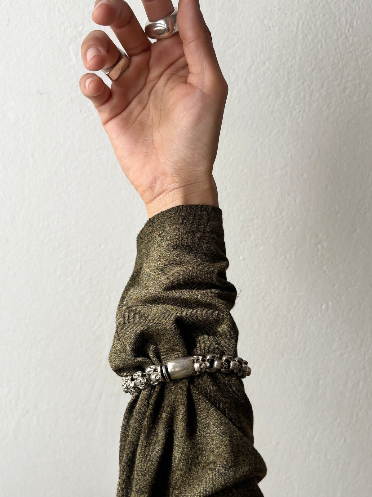 Tibetan skull bracelet