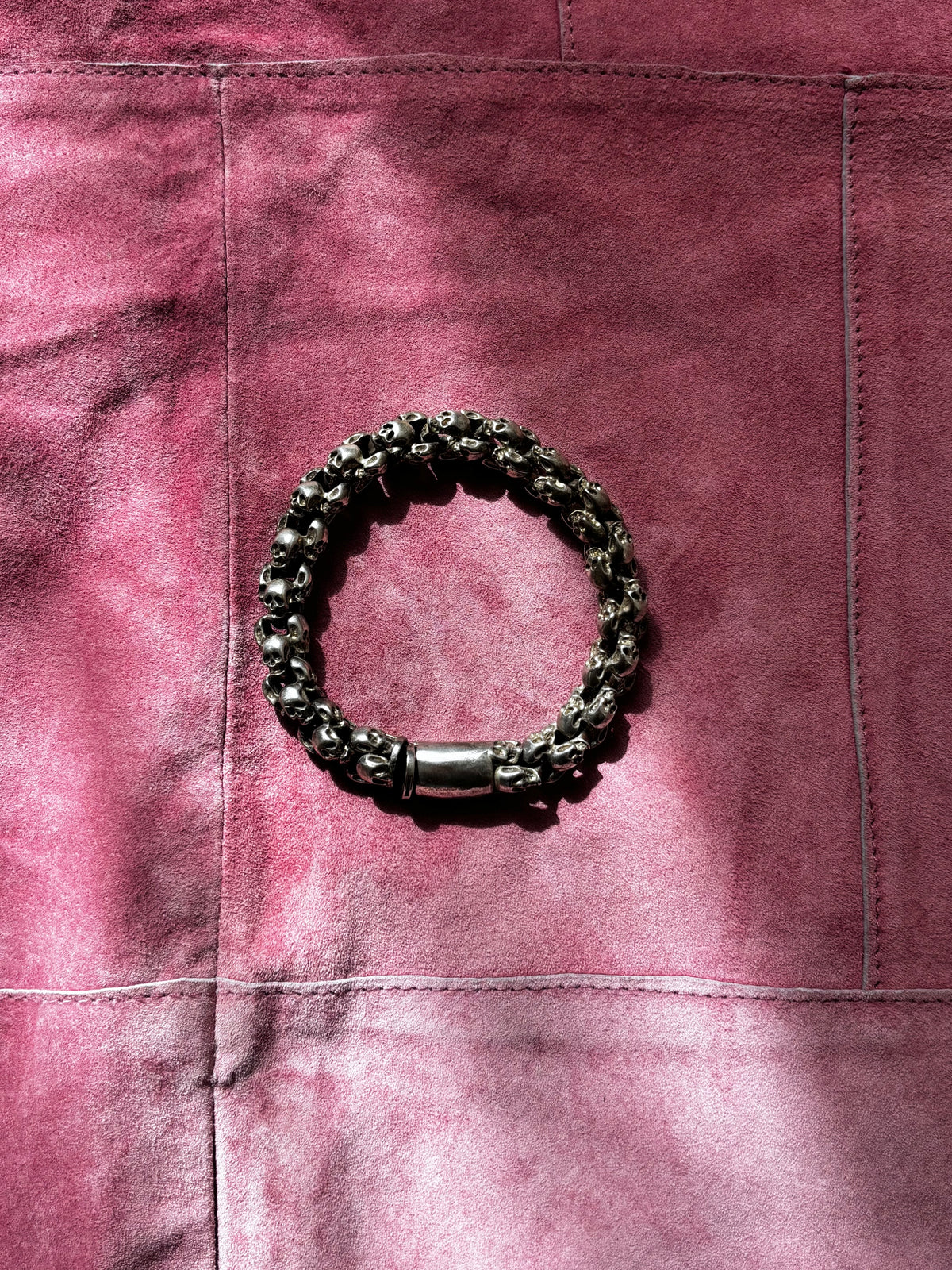 Tibetan skull bracelet