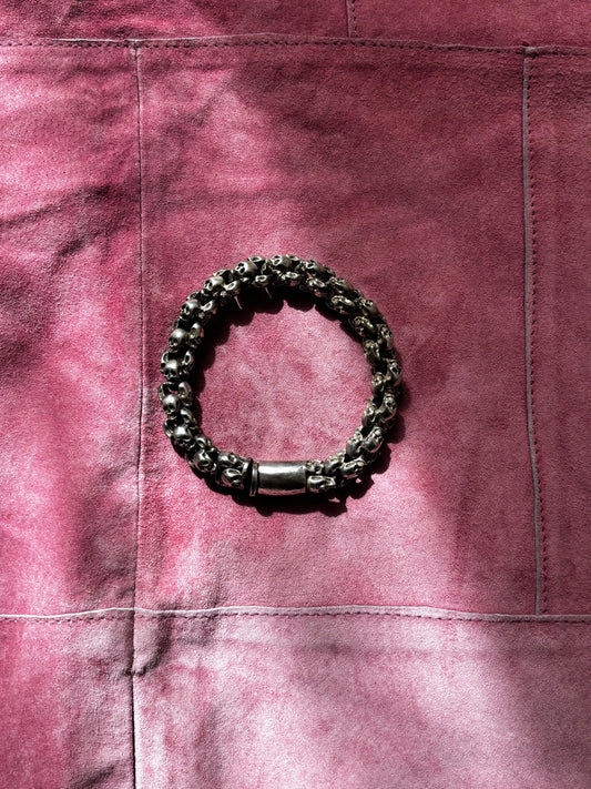 Tibetan skull bracelet