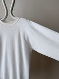 80s White sweat shirt - M