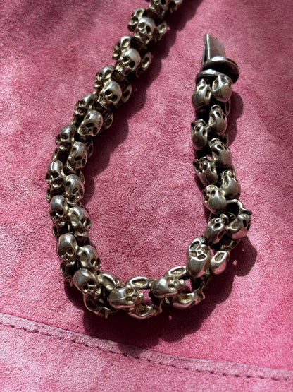 Tibetan skull bracelet