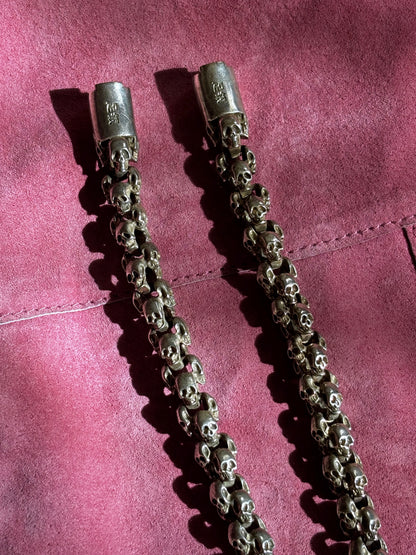 Tibetan skull bracelet