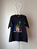 90's Adidas Berlin marathon Tee T-shirt Tシャツ 90年代 アディダス ベルリンマラソン 古着 Vintage ヴィンテージ プラハ 古着屋 Praha Prague Vintage store ユーロ古着 ヨーロッパ古着