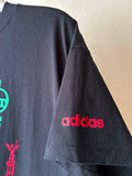 90's Adidas Berlin marathon Tee T-shirt Tシャツ 90年代 アディダス ベルリンマラソン 古着 Vintage ヴィンテージ プラハ 古着屋 Praha Prague Vintage store ユーロ古着 ヨーロッパ古着