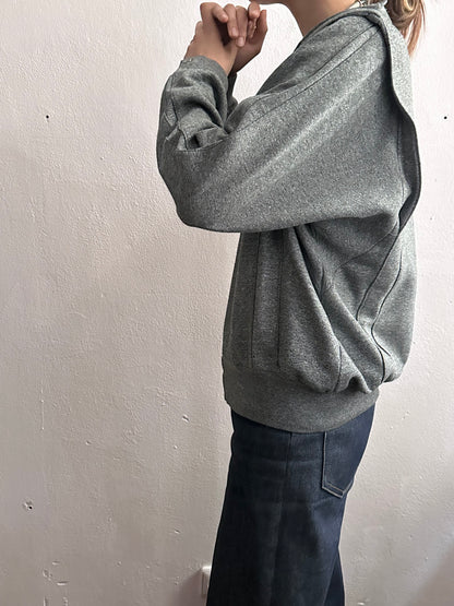 French gray sweatshirt