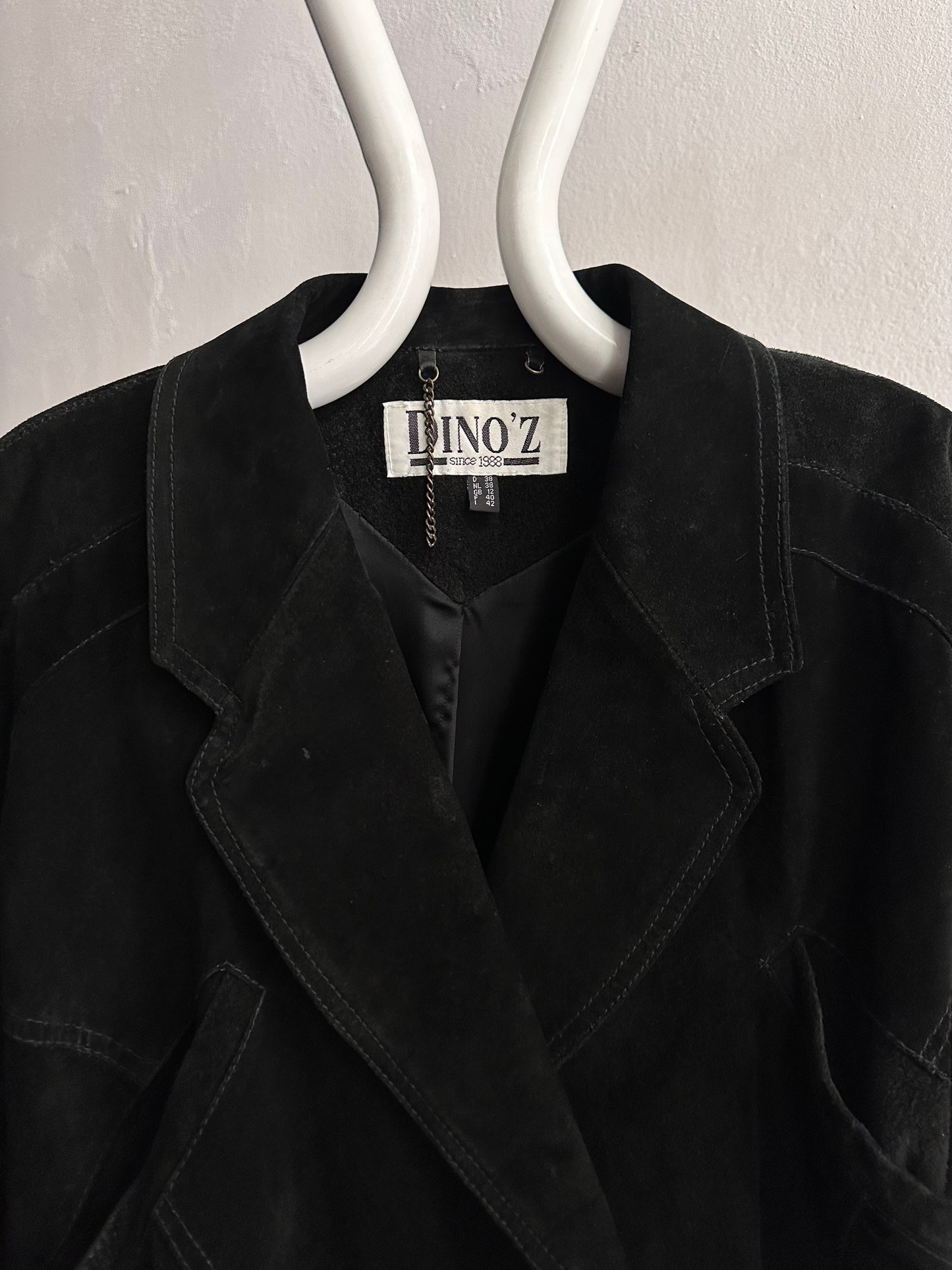 Dino'z leather suede double blouson