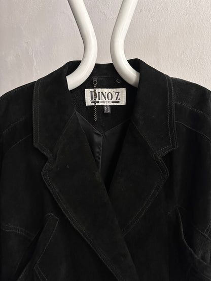 Dino'z leather suede double blouson