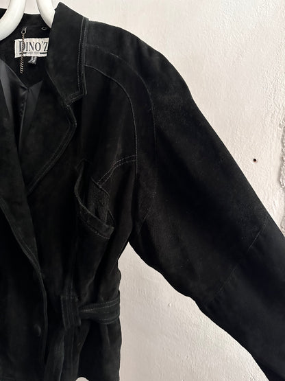 Dino'z leather suede double blouson