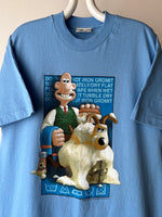 1989's 80's 90's 80年代 90年代 Wallace & Gromit ウォレス グルミット Vintage ヴィンテージ Tシャツ T-shirt Tee 古着 プラハ 古着屋 Praha Prague Vintage store ユーロ古着 ヨーロッパ古着