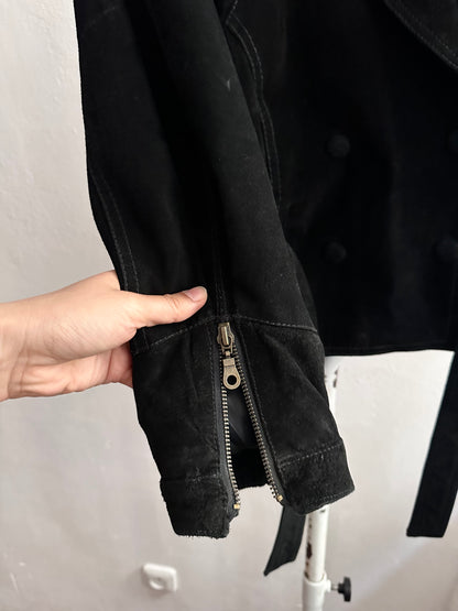 Dino'z leather suede double blouson